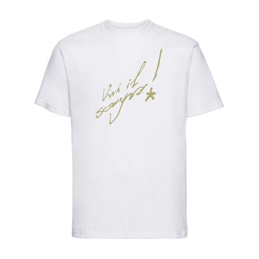T-SHIRT "VIVI IL SOGNO" WHITE